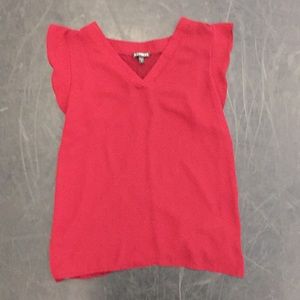 Express Maroon Top